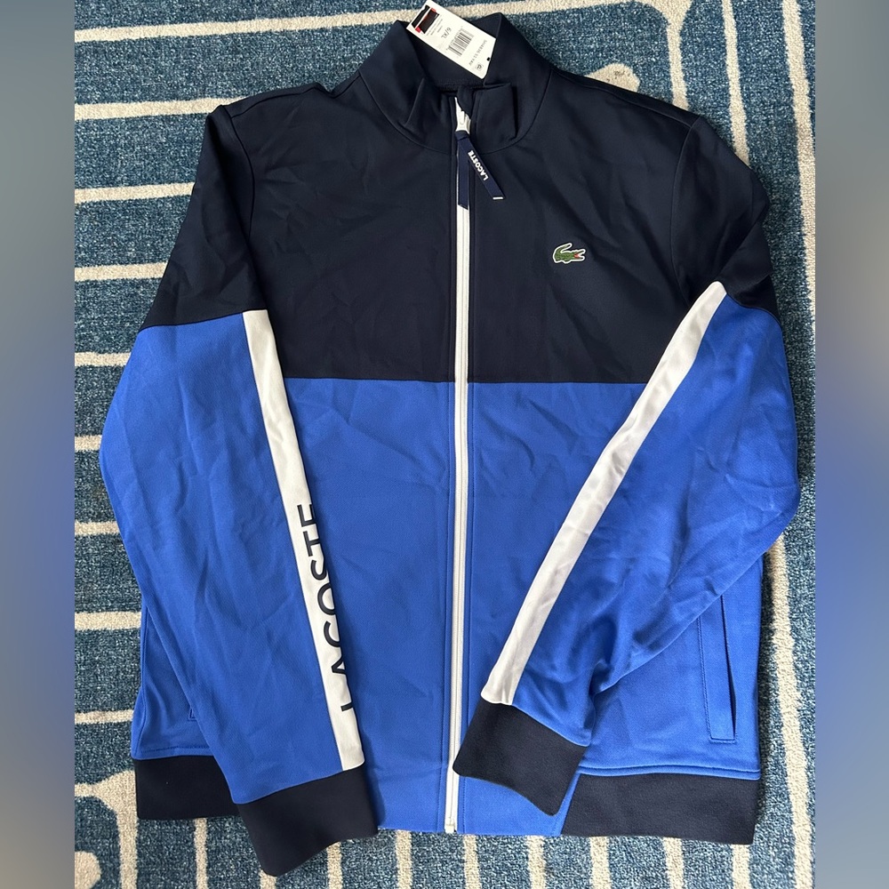 Lacoste slim full zip up jacket